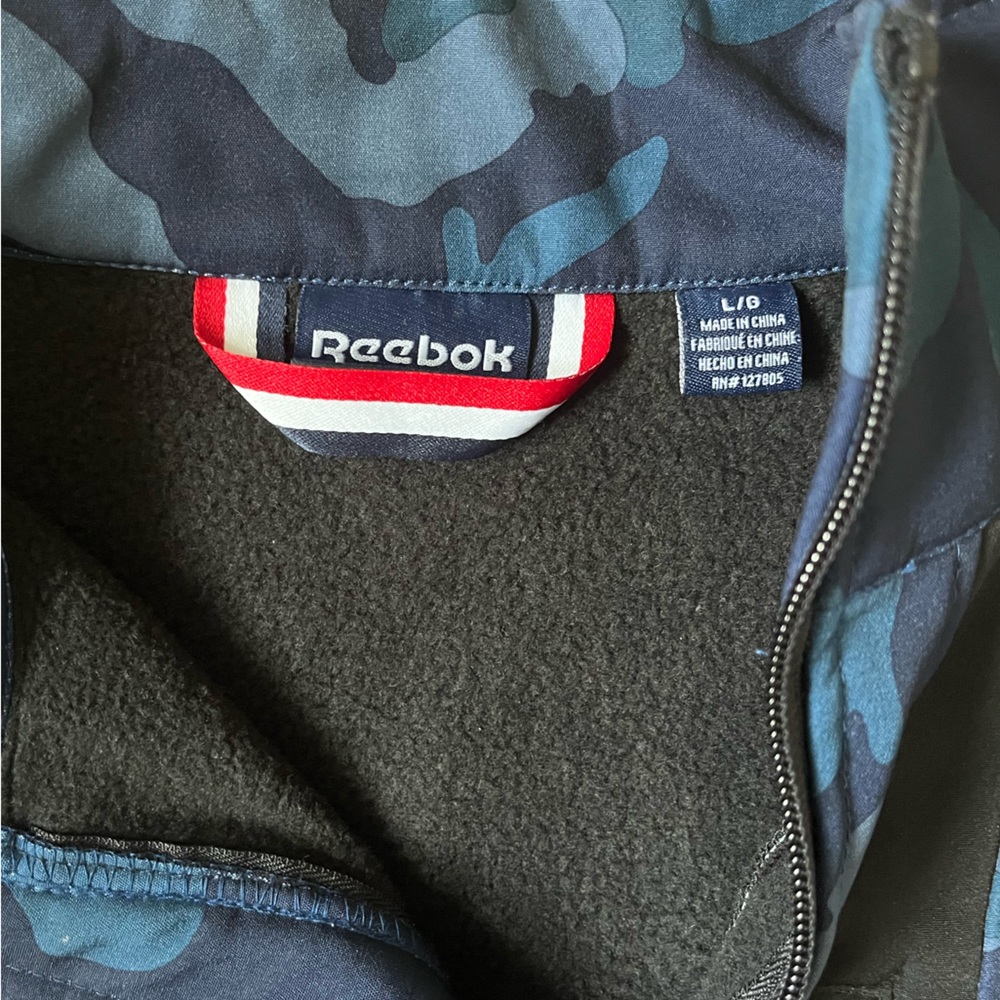 Blue camo jacket - Reebok - Picture 2 of 2